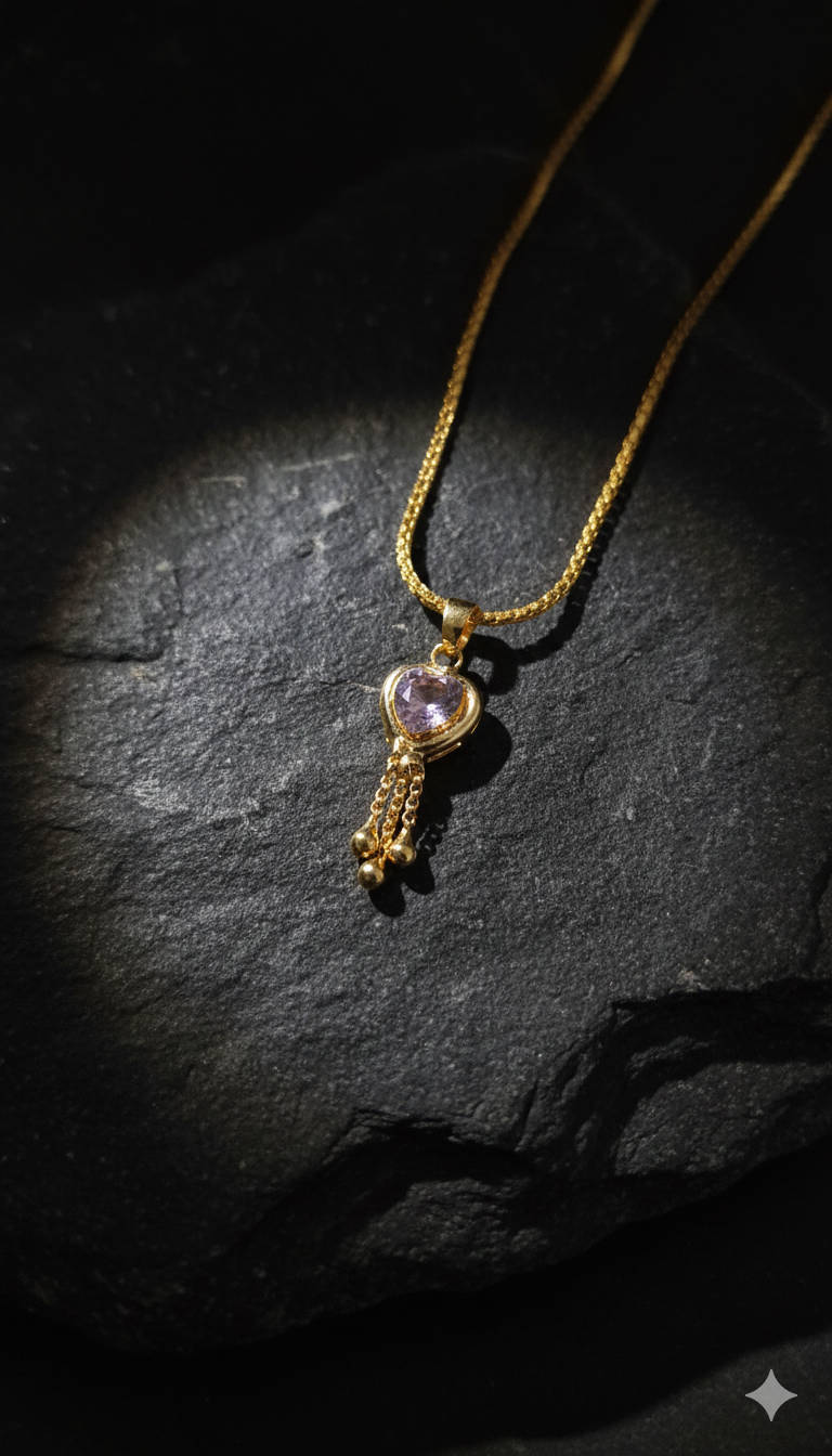 L'Élan de Juliette — Collier Coeur — Édition Unique 1-sur-1