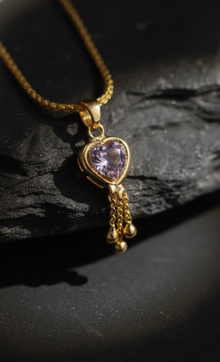 L'Élan de Juliette — Collier Coeur — Édition Unique 1-sur-1