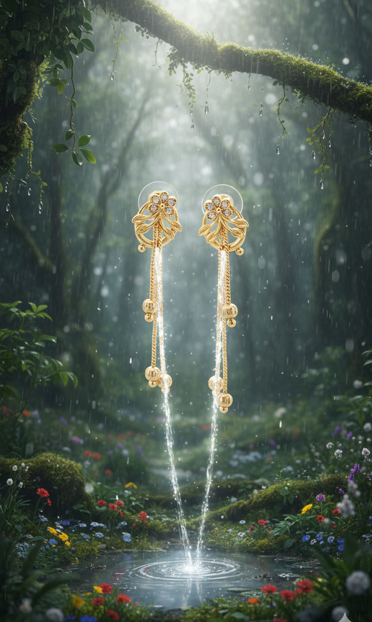 L’Éclosion d’Hébé — Boucles d'oreilles — Édition Unique 1-sur-1