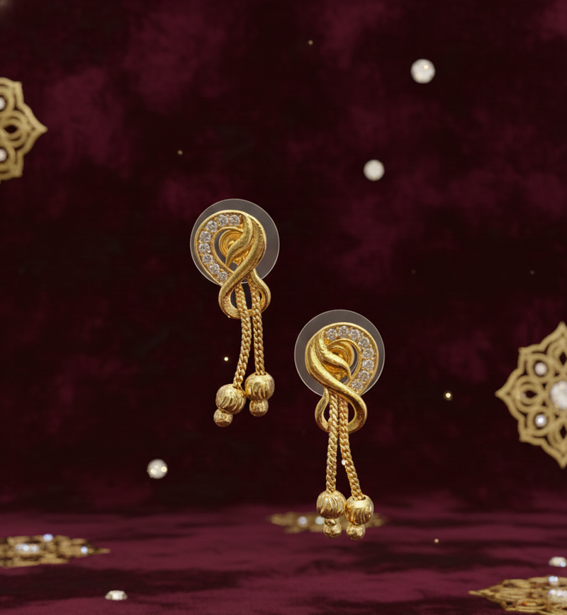 L’Infini Temporel — Boucles d’oreilles — Édition Unique 1-sur-1