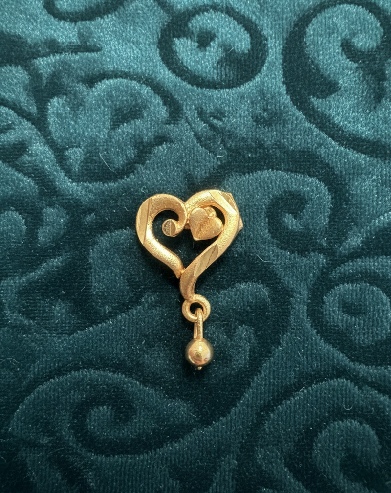 Le Murmure du Cœur — Boucles d’oreilles — Édition Unique 1-sur-1