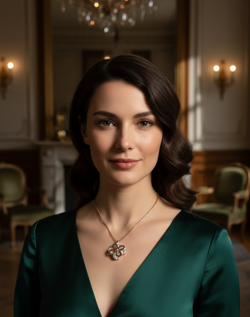 L’Échangeur de Lumière — Collier Architectural — Édition Unique 1-sur-1