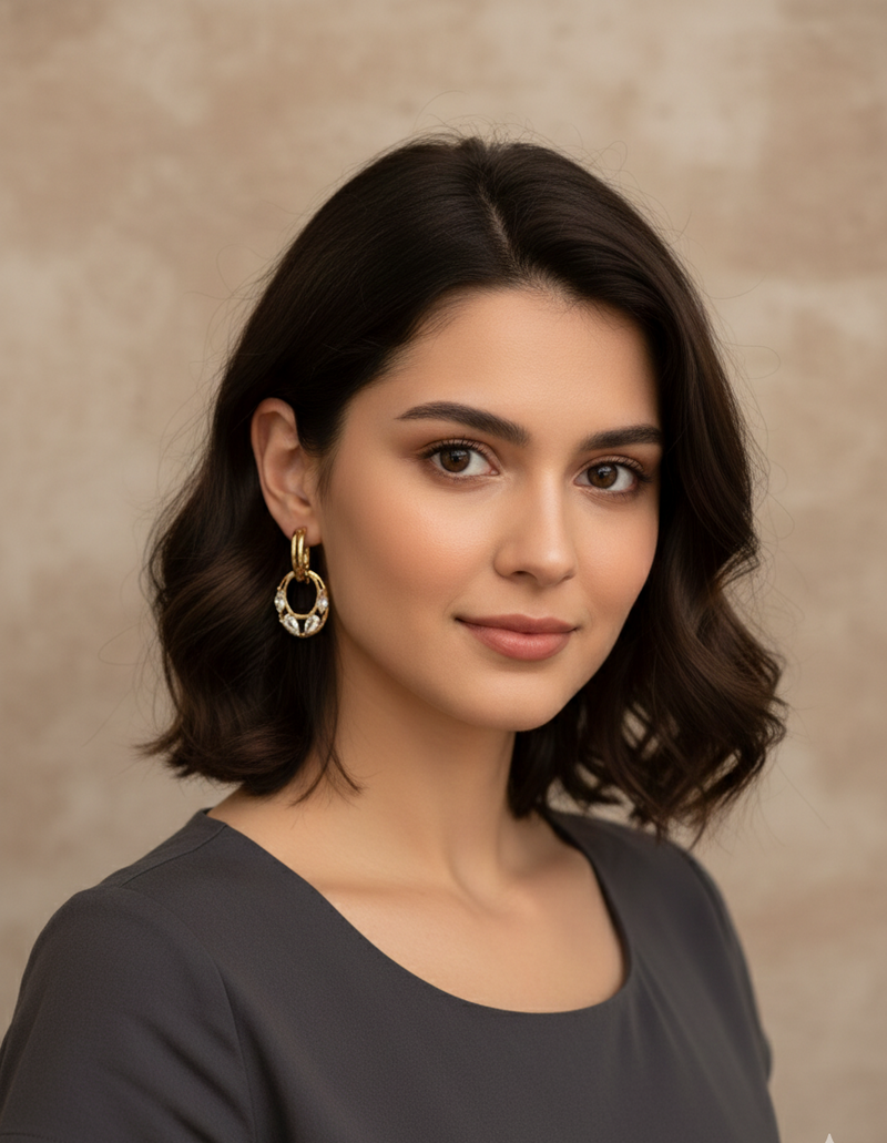 L’Orbe des Quatre Éclats — Boucles d’oreilles — Édition Unique 1-sur-1